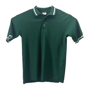 Hartwell Sports Green Polo Shirt Short Sleeve Men’s Size Medium  VTG